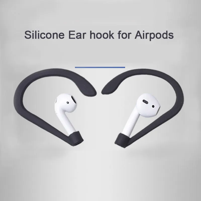 

1 Pairs Soft Silicone Hooks Anti lost Earphone Accessories Anti slip Ear Hook for Apple AirPods