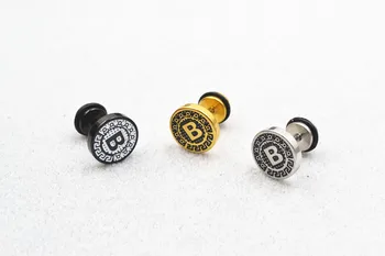 

20pcs Body jewelry Ear Stud /Earring Fake Ear Plugs Cheat Tunnels Illussion Plugs 16g~1.2mm Three Colors Free Shippment NEW