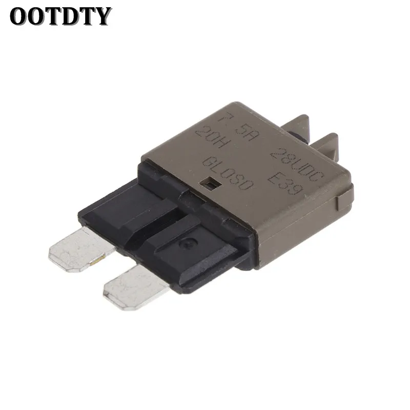 OOTDTY 5 30A ручной сброс автоматического выключателя плавкий предохранитель для