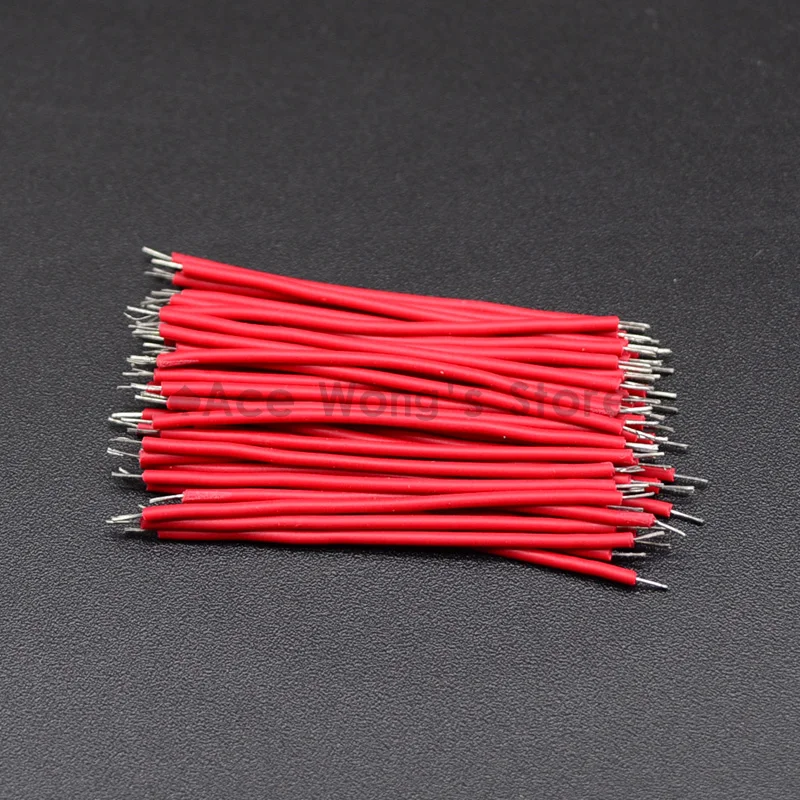 100 шт./лот Оловянная макетная плата кабель для пайки печатных плат 24AWG 5 см