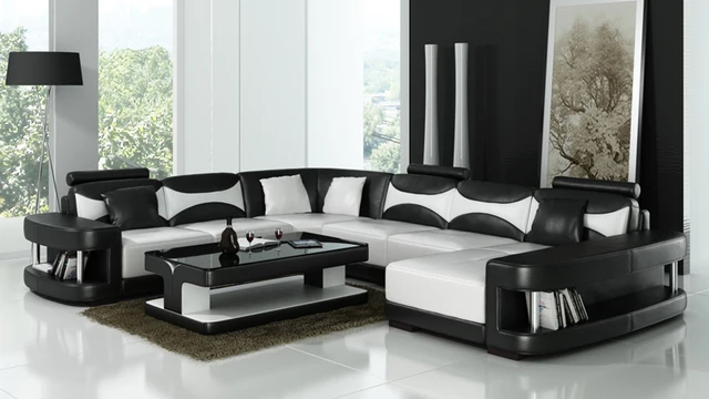 Furniture Leather Sofa Sets With Coffee Table In Living Room Furniture Leather Sofa Sets With Coffee Table