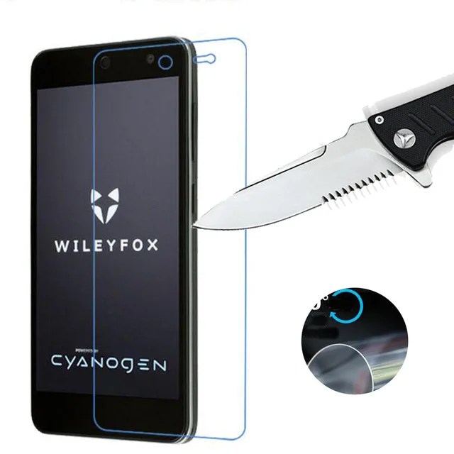 

For Wileyfox Spark Plus Tempered Glass 9H High Quality Protective Film Anti-Explosion Screen Protector Case for Wileyfox Spark