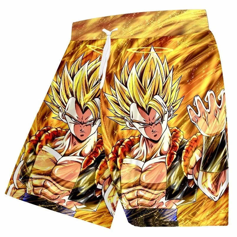 Ogkb Новое поступление Для Мужчин's Пляжные шорты Забавный принт фигурка "Dragon Ball" 3D доска шорты-бермуды мужские Фитнес брюки с эластичной резинкой на талии