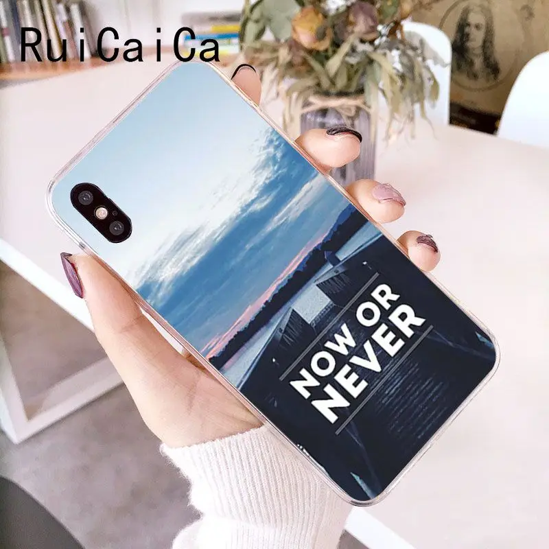 RuiCaiCa Наслаждайтесь каждым моментом мягкий чехол для телефона в стиле Сан