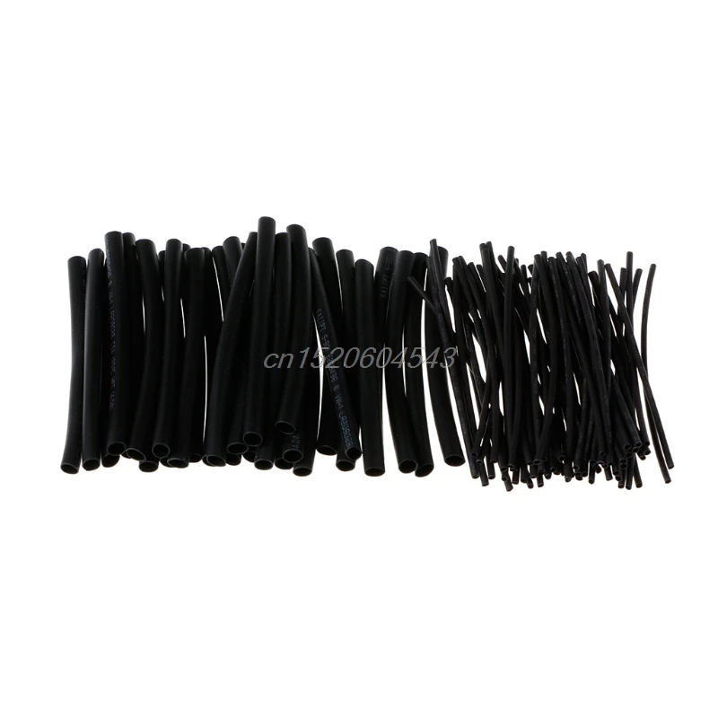 

220 Pcs Electrical Insulation Heat Shrink Tube Tubing Wrap Wire Assorted Kit 1/2/3/4//6/8/10/12mm Thermal Sleeving Cable
