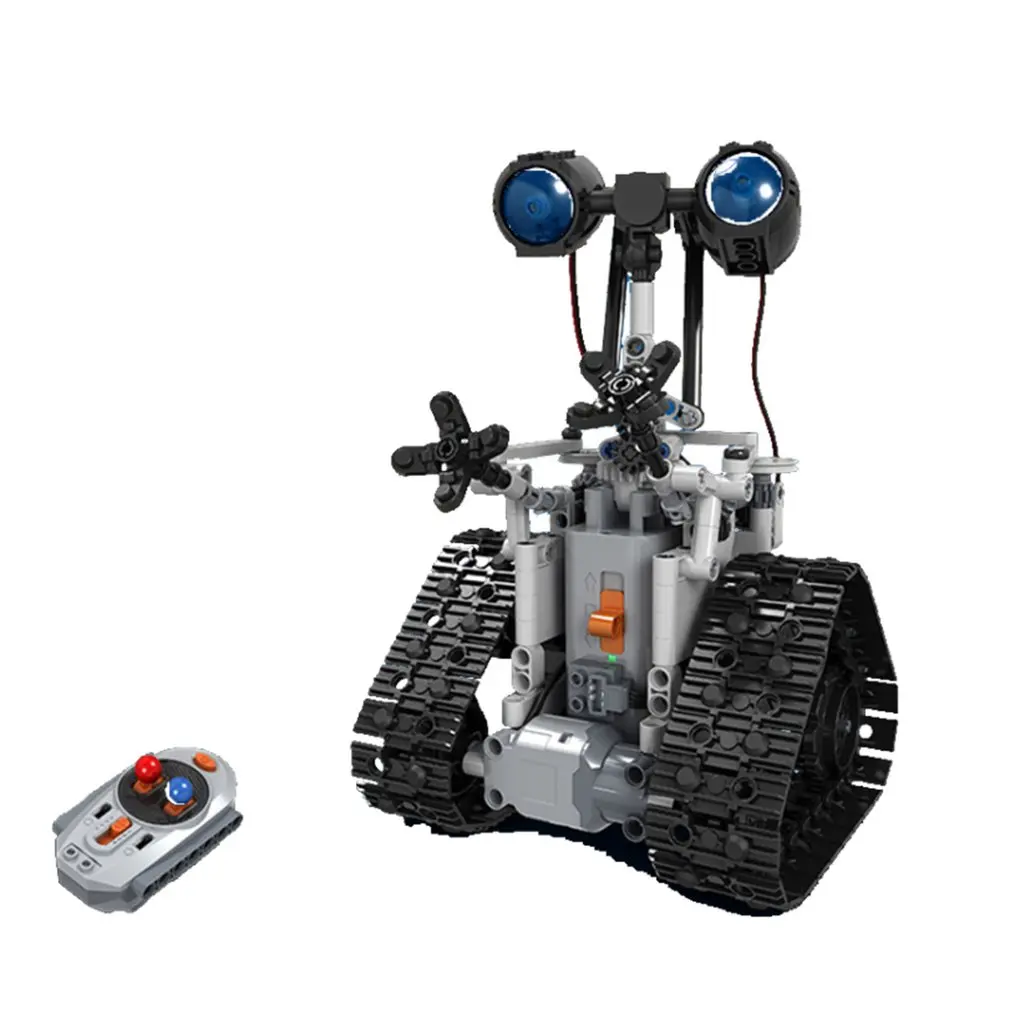 Winner 7112 2,4G пульт дистанционного управления Интеллектуальный электрический RC робот строительный блок DIY разобранный набор игрушка для детей подарок RC модель