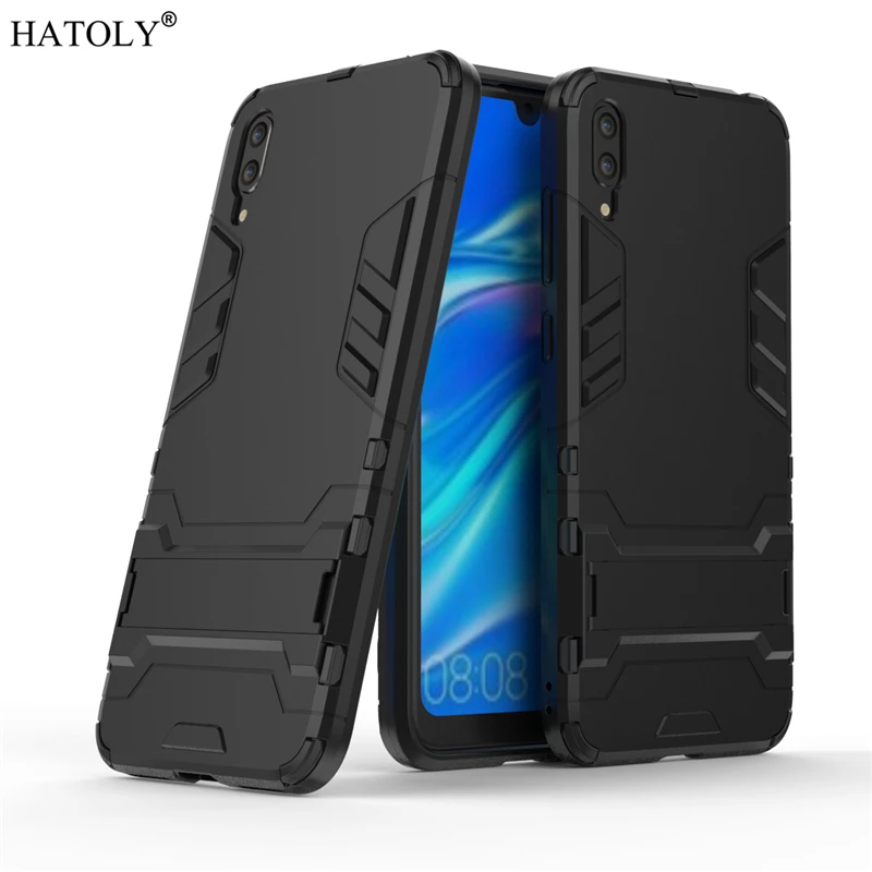 

Cover Huawei Y7 Pro 2019 Case Rubber Robot Armor Shell Hard Back Phone Case for Huawei Y7 Pro 2019 Cover for Huawei Y7 Pro 2019