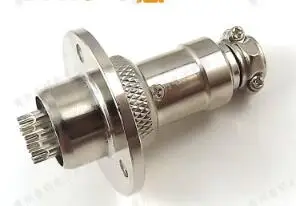 1 шт. GX16 16 мм 2/3/4/5/6/7/8/9 Шпильки Круглый диск фланец панель Мужской Женский разъем