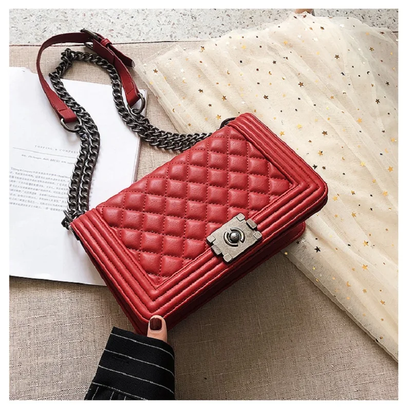 

Betterance Mini Leather Crossbody Bag For Women 2019 Chain Shoulder Messenger Bag Lady Travel Purses and Handbags Cross Body Bag