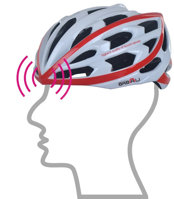 Cheap Smart cycle helmet and heart rate monitor Bicycle Mountain bike Road cycling helmet Road cycling