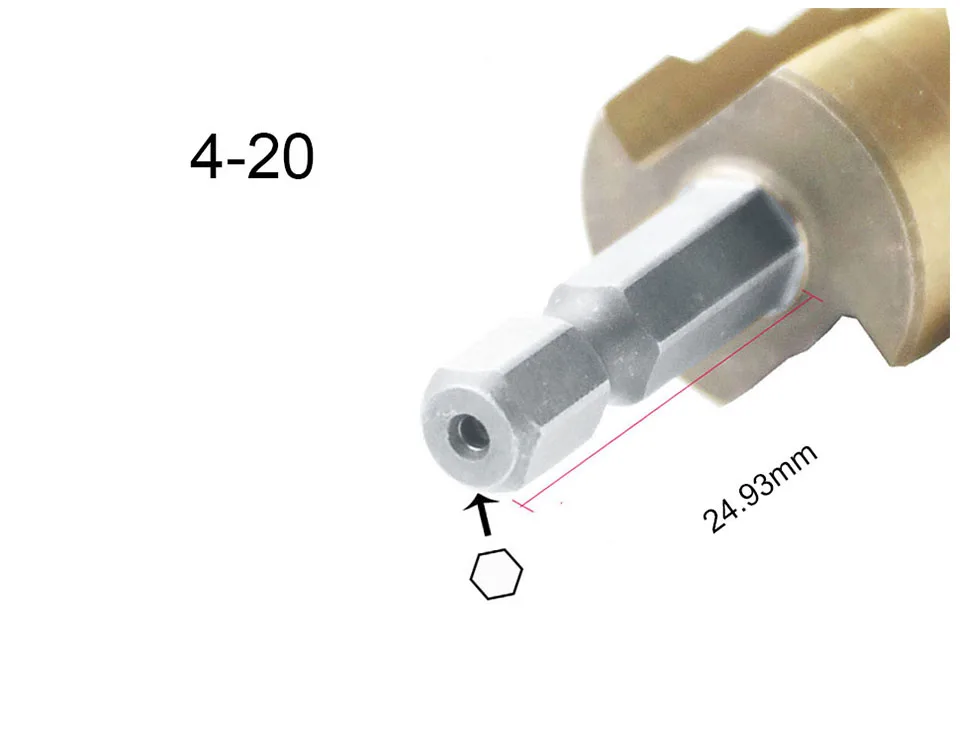 3 шт. Метрическая спиральная нарезка пагода Форма дыра резак 4-12/20/32 мм HSS Сталь конус сверла по металлу комплект ступенчатая заточка Мощность инструменты