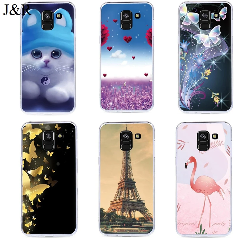 Case For Samsung galaxy A8 A6 S8 S9 Plus 2018 S7 Edge J2 J7 Prime A5 A3 A7 J3 J5 J7 2017 2016 Note8 Case Silicone Soft TPU Cover