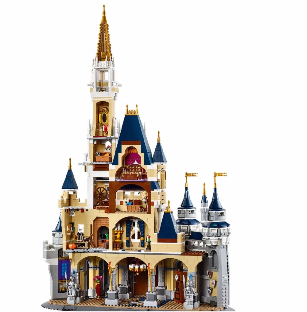 Пластиковые блоки 4080 шт Minnie замок совместимый 71040 роскошный строительный подарок