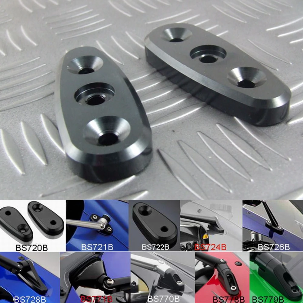 

Motorcycle rearview mirror fairing adapter Conversion Code For Honhda CBR1000RR 2008 2009 2010 2011 2012