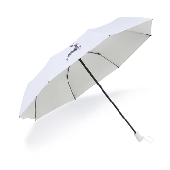 

Non-automatic Portable 3 Folding Umbrella Rain Women Auto Umbrellas Men Sunny and rainy umbrella 8K Lovely boys/grils Paraso