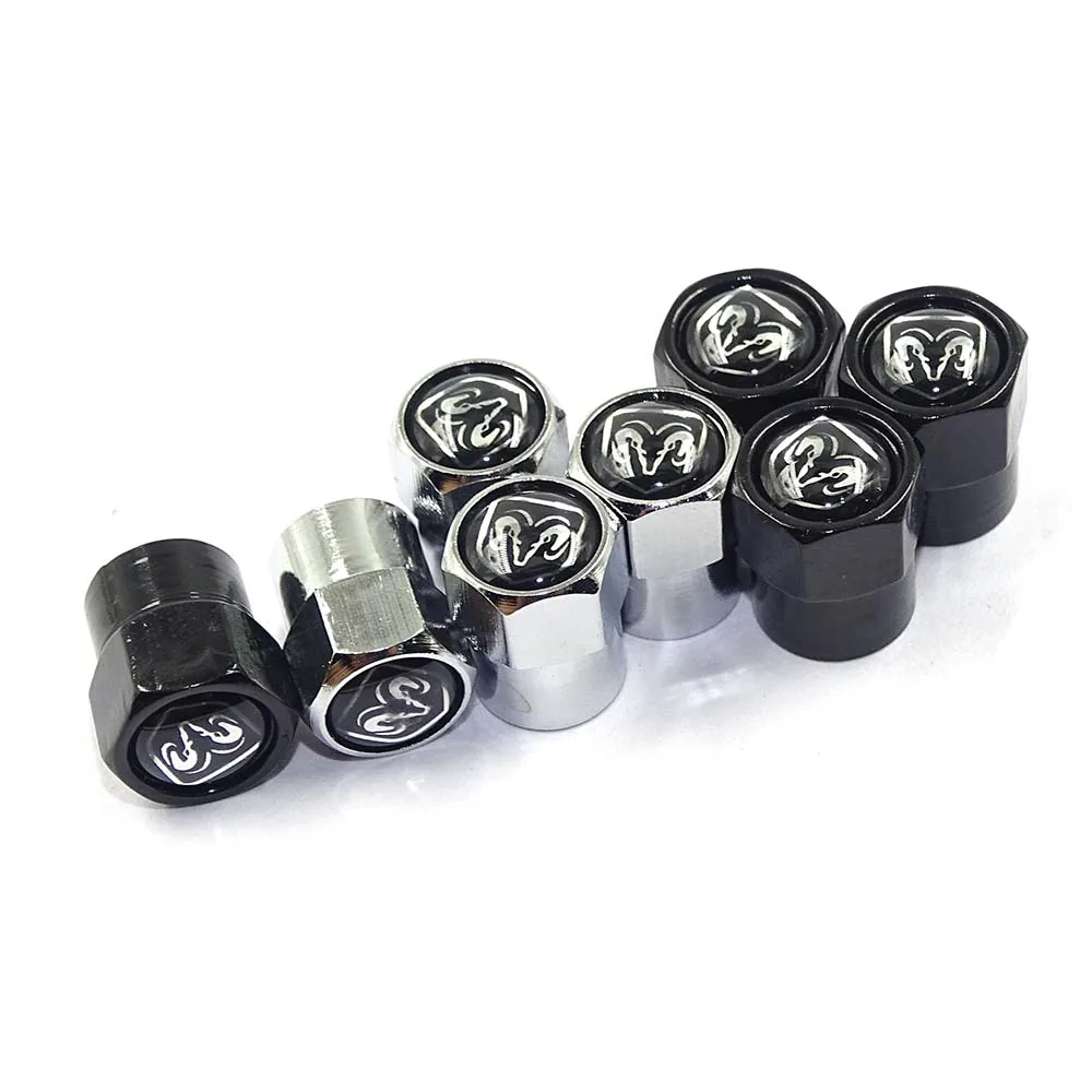 New Car Styling Anti Theft R/T RT Car Wheel Tire Valve Caps For Dodge R