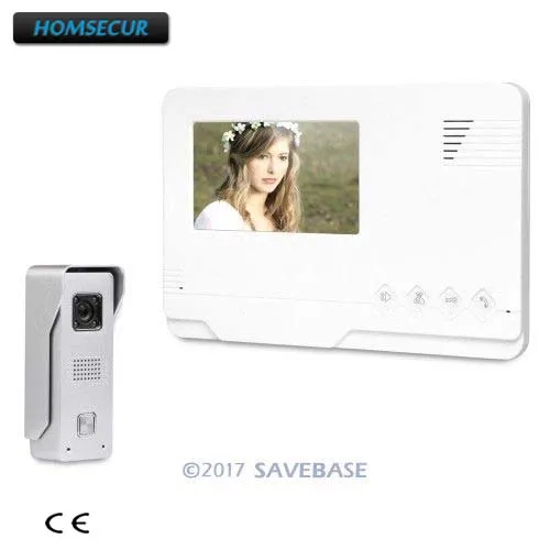 Видеодомофон HOMSECUR 4 3 дюйма система телефонных звонков с внутренним монитором