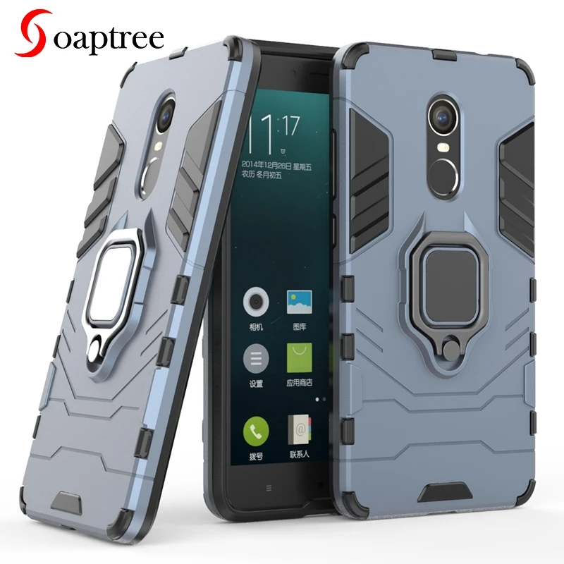 

Soaptree Cases For Xiaomi Redmi Note 5 Pro Redmi Note 4X 4 Prime Pro Case Iron Man Style Bags Hard Covers Skins Shell