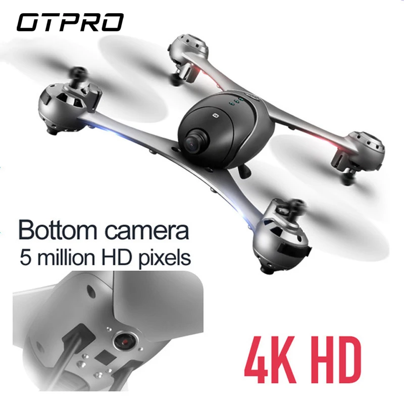 OTPRO M6 Радиоуправляемый Дрон FPV высота режим RC горючего с Wi-Fi 1080 P 4 K 5MP Камера следуй за мной один ключ возврата беспилотные летательные аппараты