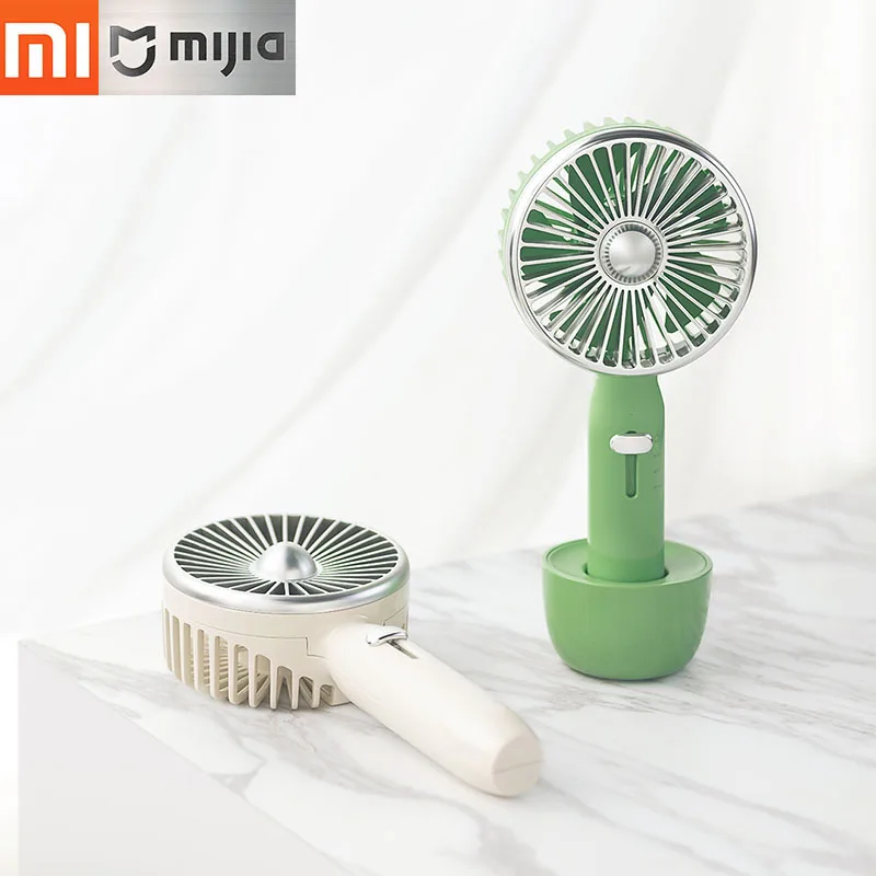 

Xiaomi Guildford Retro Mini Handheld Fan USB Rechargeable Cooling Wind 3 Speed Retro Desk Fan Portable For Camping Travel Fan