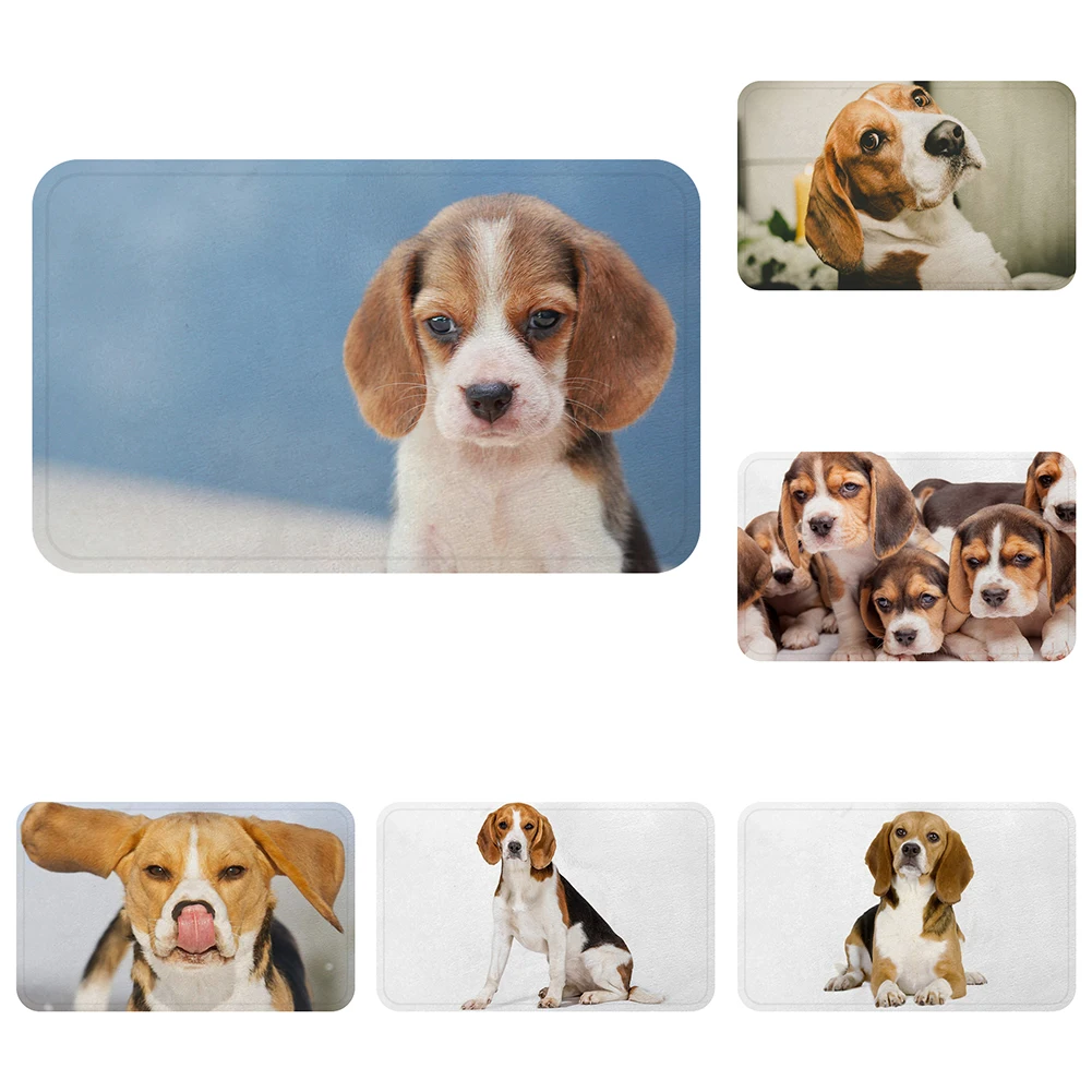 Декоративные Противоскользящие коврики Beagles милая собака для ванной комнаты