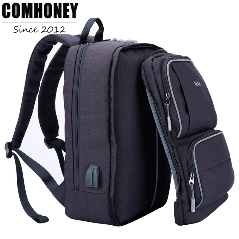 Backpack for Men Detachable Anti Theft Laptop Backpack 17'' Waterproof