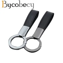 Bycobecy, сплав, натуральная кожа, умный мужской держатель для ключей, женский брелок, модный органайзер для ключей, твердый,, автомобильный чехол для ключей, кошельки для ключей