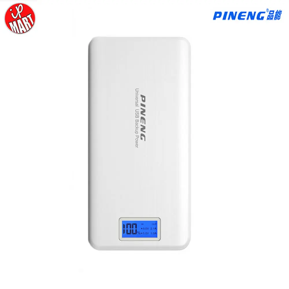 Original Pineng Power Bank 20000mAh PN 999 External Battery Pack power with LED Indicater For iphone6s Android phoneTablet PC