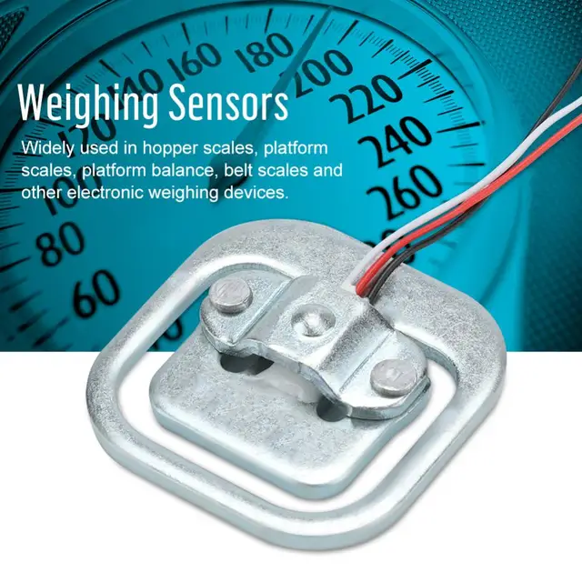 4Pcs 50kg/110lb Weighing Sensor 3 Wired Load Human Weight Scale Load