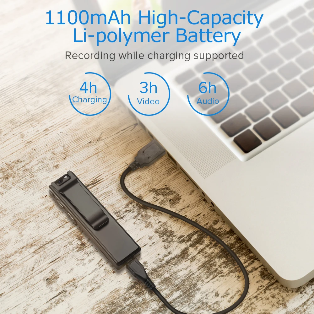 Tanie Boblov A3 Mini aparat cyfrowy HD w zakresie egzekwowania prawa Cam magnetyczne kamera noszona na ciele wykrywanie ruchu migawka nagrywania w pętlę kamery