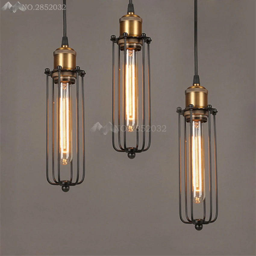 

LFH Loft Retro Edison Pendant Lamp Bar Restaurant,Retro Hanging Lampshade Lighting Restaurant /Bar/Coffee Shop Luminarias