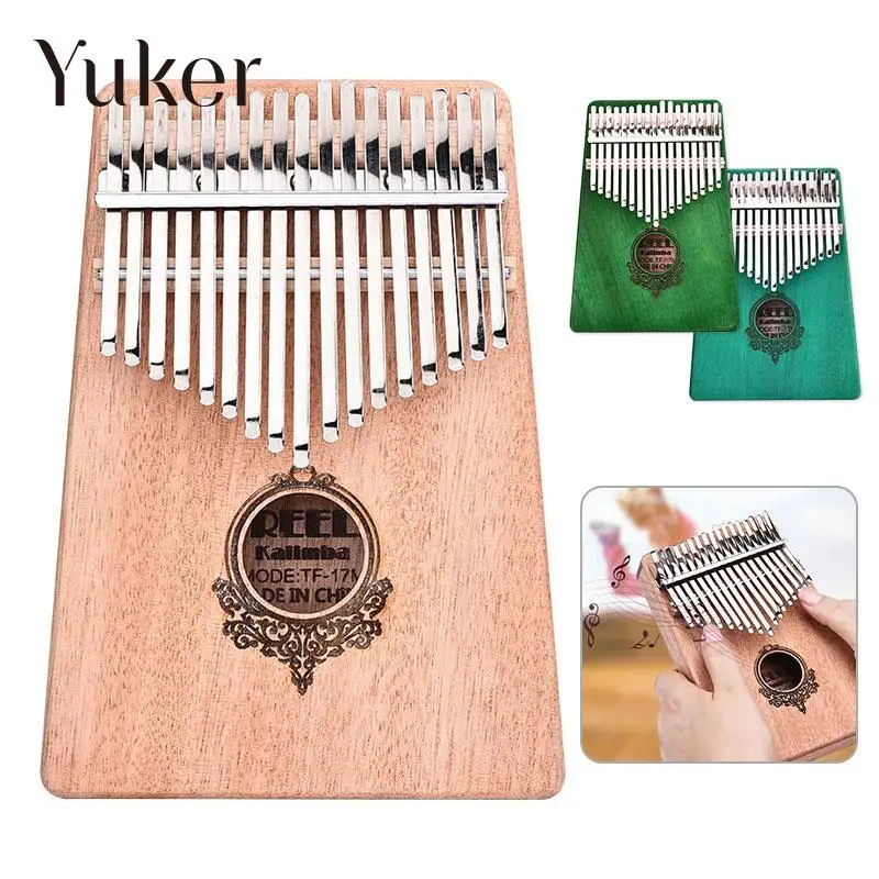 

Raw Wood Color Musician Kalimba Gift Sturdy Mbira African Musical Instruments Thumb Piano African
