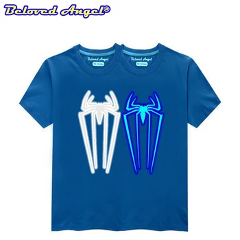 

Luminous Kids T Shirt 3D Printed Children Clothes Baby Boys Girls Casual T-shirt New Summer Short Sleeve Tee Tops Birthday Gift