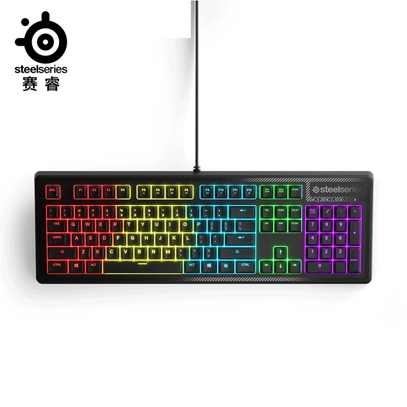 Игровая клавиатура SteelSeries Apex 150 механическая ручная USB с подсветкой проводное