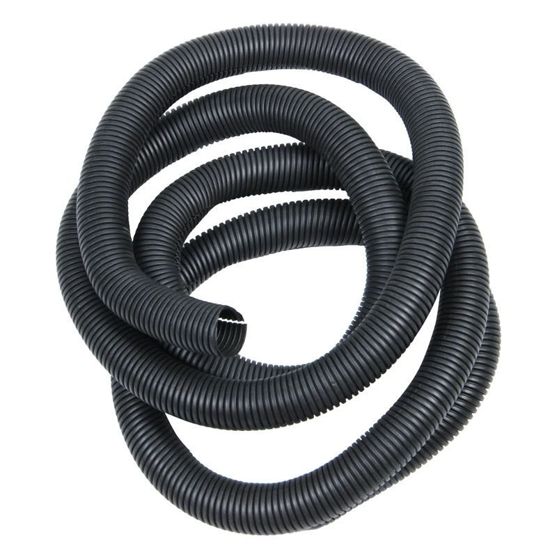 

10 Ft 1 inch Split Wire Loom Conduit Polyethylene Tubing Black Color Sleeve Tube