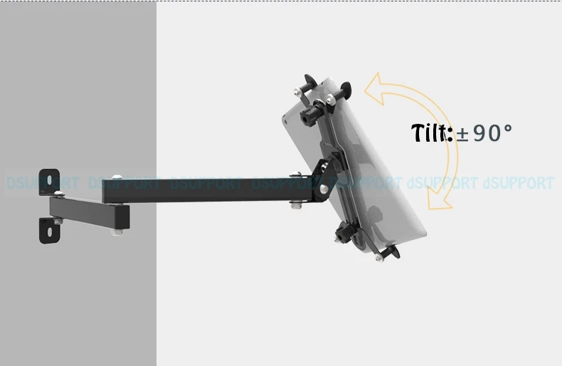 Планшет стенд держатель настенный для различных размеров 7-11 дюймов планшетов, универсальный планшет стенд PG701-C