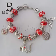 2015 el más nuevo delta sigma theta sorority pulsera de cuentas con el elefante