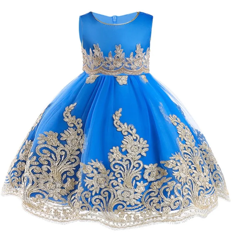 

NewFancy Butterfly Kids Girl Wedding Flower Girls Dress Princess Party Pageant Formal Dress Prom Little Baby Girl Birthday Dress