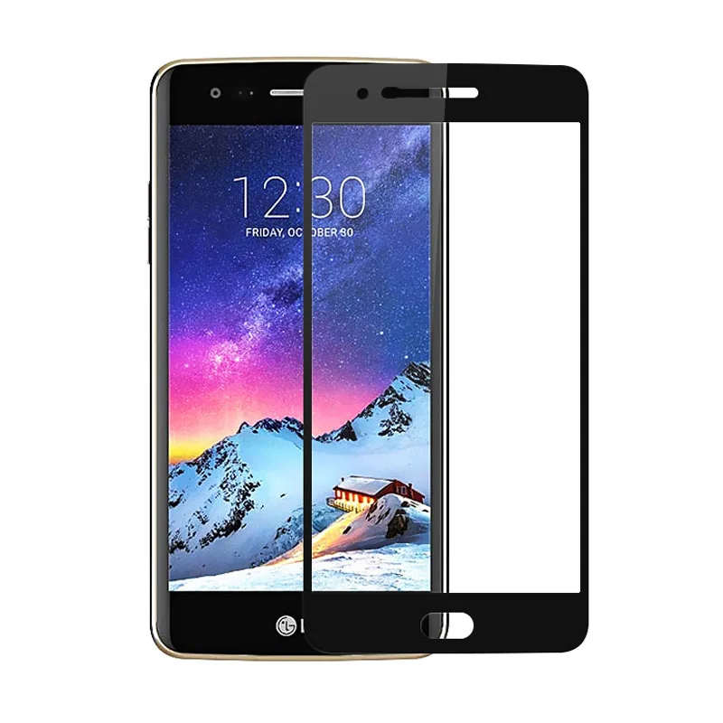 Beworlder 10 шт./лот закаленное Стекло для LG K8 2017X240 Full Cover коробку Экран протектор