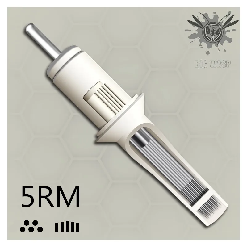 BIGWASP Изогнутые Круглые Magnums 5RM стандартные татуировки иглы картриджи|Иглы для