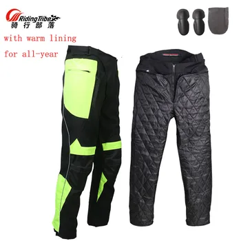 

2017 autumn winter Riding Tribe Motorcycle Pants, Motorbike Racing trousers with protector Knee hip M L XL 2XL 3XL 4XL