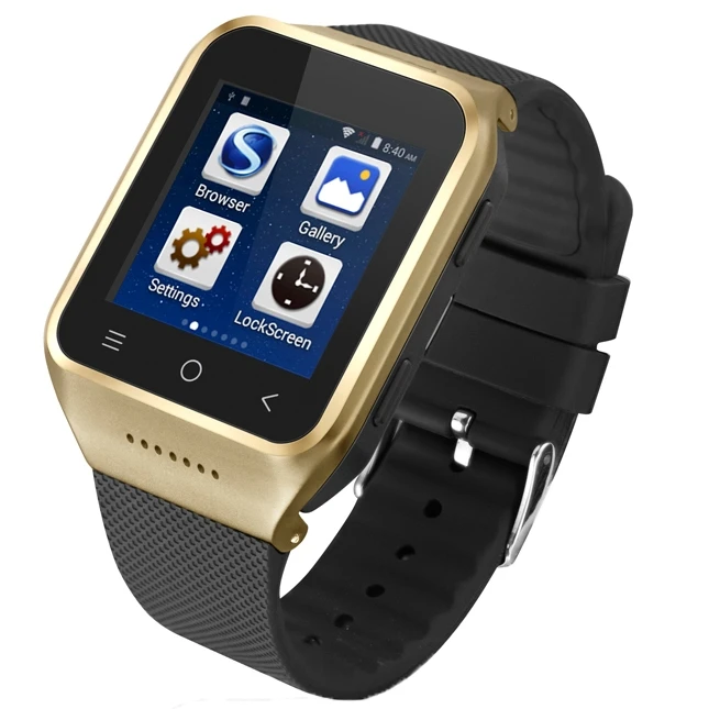  ZGPAX S8 Smart Watch Phone 512MB+4GB Built-in 8GB TF Card Android 4.4.2 MTK6572 Dual Core 1.2GHz Wi