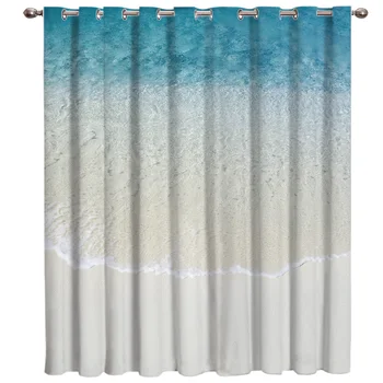 

Sunshine Beach Wave Window Treatments Curtains Valance Living Room Bedroom Curtains Outdoor Kitchen Bedroom Drapes Decor Kids