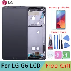 5,7 "оригинальный ЖК-дисплей для LG G6 Дисплей Сенсорный экран с рамкой для LG G6 ЖК-дисплей Дисплей Замена H870 H870DS H872 LS993 VS998 US997