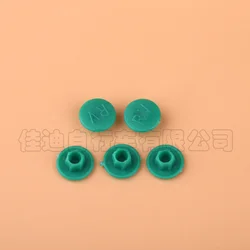 Enhanced Bicycle Stem Cap with M5 Hexagon Screws - Cycling Accessories (Green5pcs)