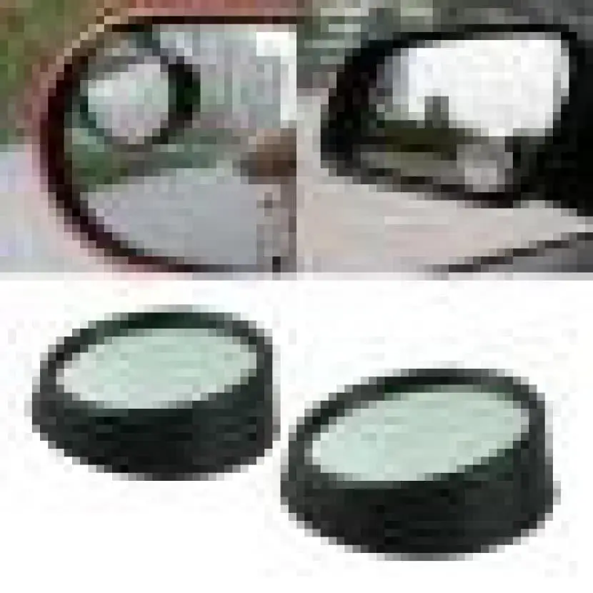 Convex Mirror New Driver 2 Side Wide Angle Round Blind Spot mirror for