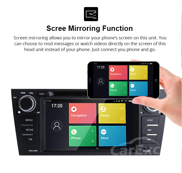 Top Android 9.0 Car DVD For BMW 3 Series E90 E91 E92 E93 With Canbus GPS Navigation Wifi   Bluetooth Radio Carplay 6