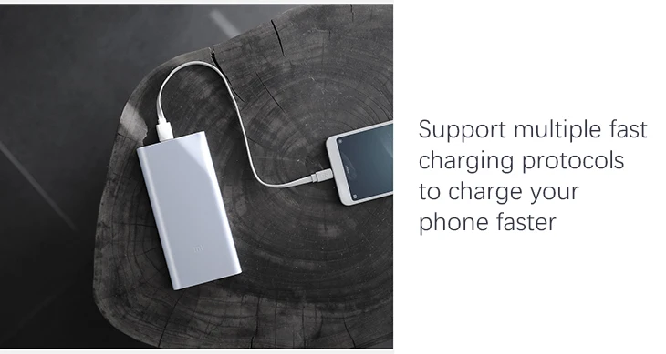 Original 10000mAh Xiaomi Mi Power Bank 2 Universal PowerBank for Nokia Samsung Apple Quick Charge Portable Power Source