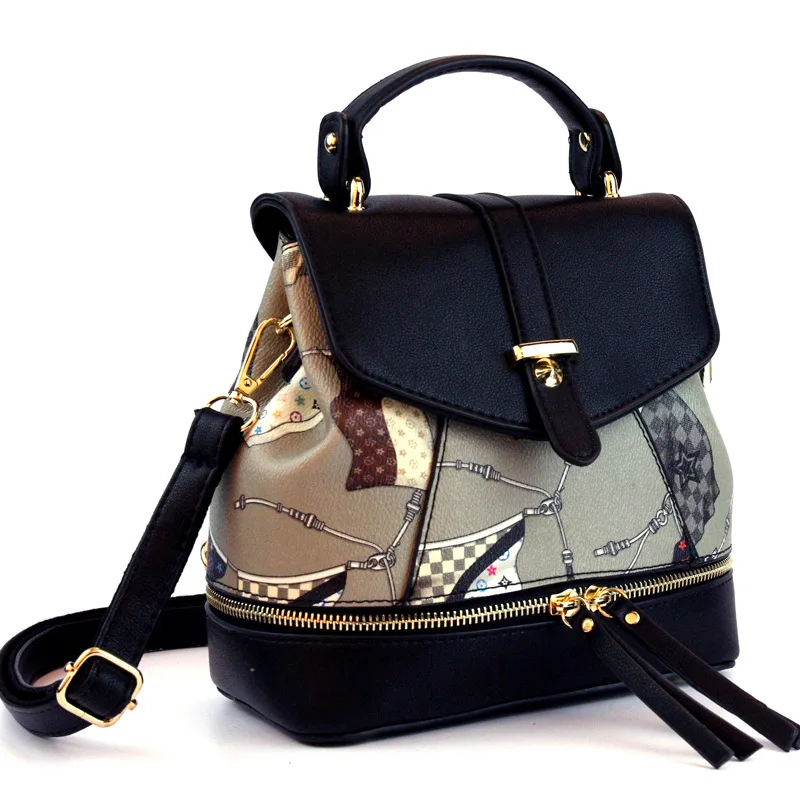 Mochilas Mujer 2017 Для женщин Лоскутная Оксфорд Softback рюкзак классический мини небольшой