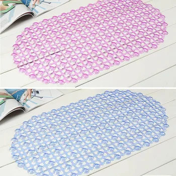 

Strong Non Slip PVC Bathroom Bath Floor Shower Massage Pad Tub Mat Suction Cup Hot Sale